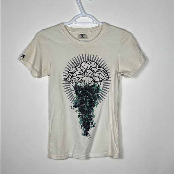 Crooks & Castles Tops - Crooks & Castles White Medusa Graphic Tee